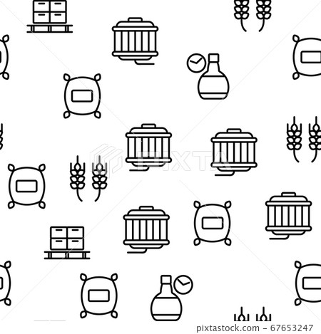 Whisky Alcoholic Drink Vector Seamless Pattern Whisky Alcoholic Drink Vector Seamless Pattern 67653247