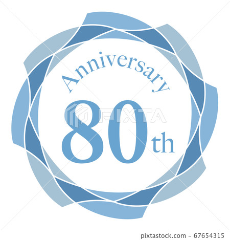 80th anniversary mark 67654315