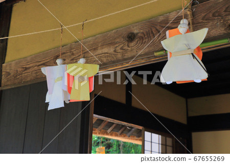 Tanabata Decoration of Nagano Prefecture Historic Site Kamaian Tanabata Decoration of Nagano Prefecture Historic Site Kamaian 67655269