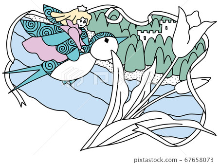 Princess Ayubi flying on a swallow 67658073