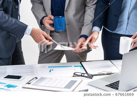 Business partnership concept with business people Business partnership concept with business people 67661669
