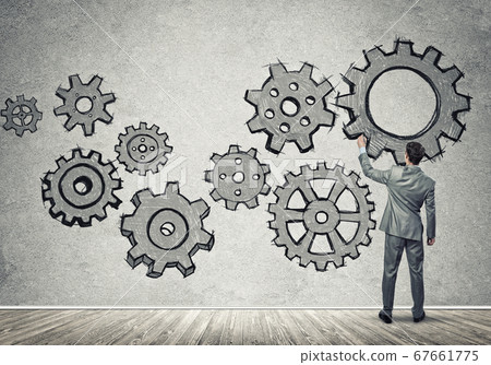 Business working mechanism 67661775