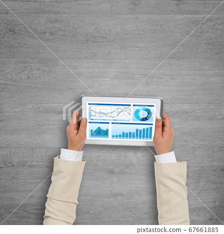 Using financial application Using financial application 67661885