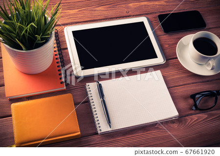 Business still life concept Business still life concept 67661920