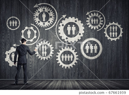Business working mechanism Business working mechanism 67661939