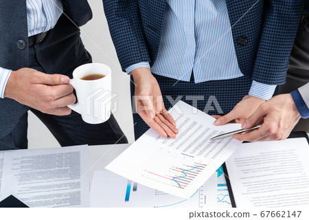 Business partnership concept with business people Business partnership concept with business people 67662147