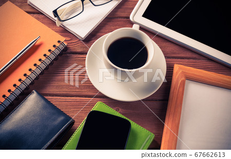 Business still life concept Business still life concept 67662613