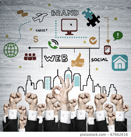 Business and teamwork concept Business and teamwork concept 67662616