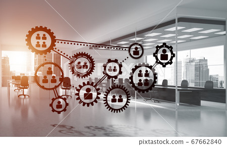 Networking and wireless connection as concept for effective modern business Networking and wireless connection as concept for effective modern business 67662840