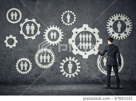 Business working mechanism 67663281