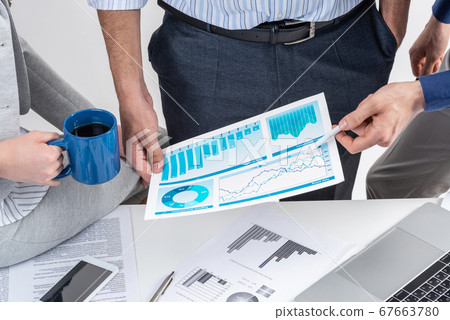 Business partnership concept with business people Business partnership concept with business people 67663780