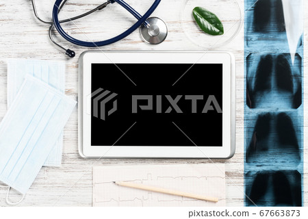 Medical diagnostics in modern hospital. Medical diagnostics in modern hospital. 67663873