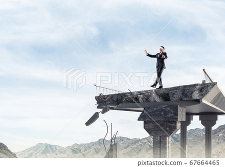 Concept of hidden risks and dangers. 67664465