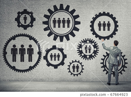 Business working mechanism Business working mechanism 67664923