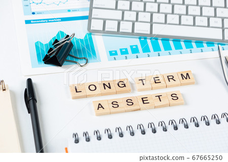 Long term assets concept with letters Long term assets concept with letters 67665250