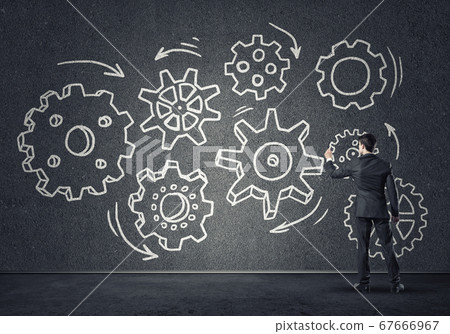 Business working mechanism Business working mechanism 67666967