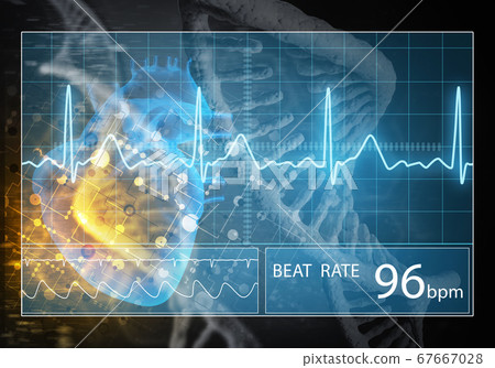 Medicine user interface, 3D rendering Medicine user interface, 3D rendering 67667028