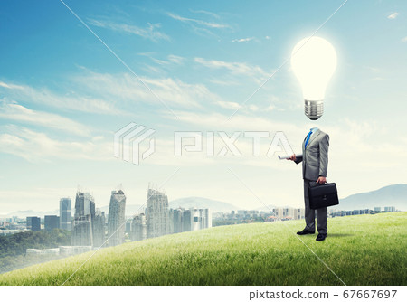 Man of creative ideas 67667697
