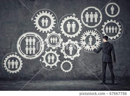 Business working mechanism 67667786