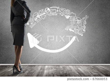 Business growth and progress concept Business growth and progress concept 67668053