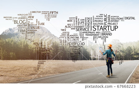 Roads connect the world Roads connect the world 67668223