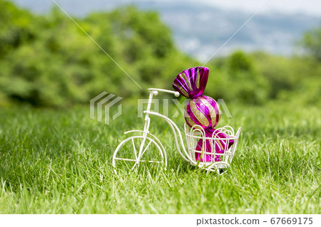 Lawn and accessory bicycle sweets 67669175