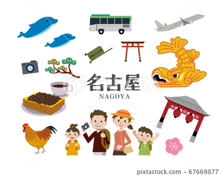 名古屋觀光旅行圖 名古屋觀光旅行圖 67669877