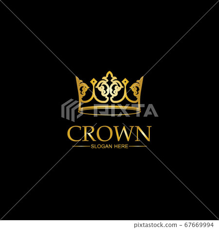 Crown Logo Template vector icon Crown Logo Template vector icon 67669994