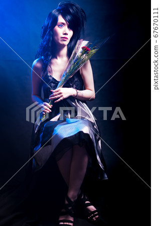 Halloween costume gothic doll style costume 67670111