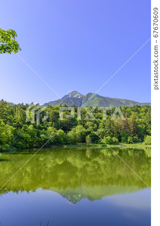 Rishiri Island and Himenuma 67670609