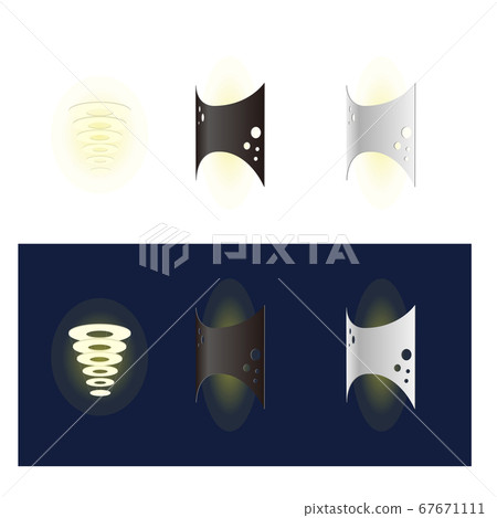現代照明的插圖 67671111