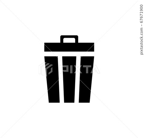 Trash Can, Disposal Waste, Recycle Bin. Flat Trash Can, Disposal Waste, Recycle Bin. Flat 67671900
