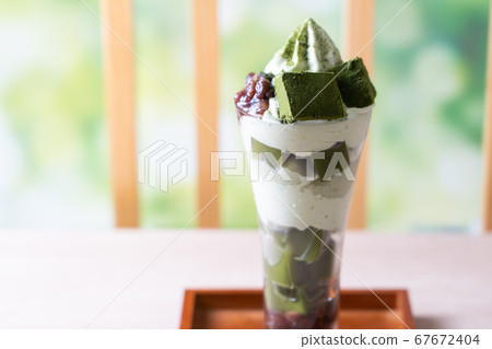 Matcha parfait Matcha parfait 67672404