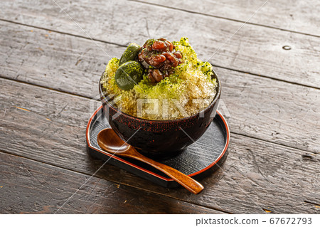 Shaved ice Simple Asian style cold shaved ice 67672793