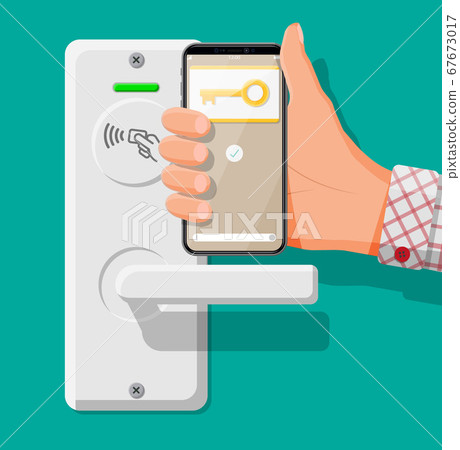 Fingerprint security device with hand Fingerprint security device with hand 67673017