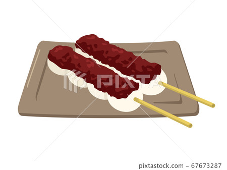 Kushi Dumpling Andango Dish Kushi Dumpling Andango Dish 67673287