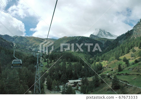 瑞士采爾馬特，克萊因·馬特宏峰排纜車 67673333