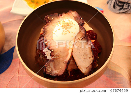 It is Korean food, K food, cooking, and delicious food in Korea. It is Korean food, K food, cooking, and delicious food in Korea. 67674469