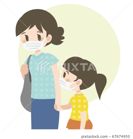 Mask _ mom and daughter Mask _ mom and daughter 67674950