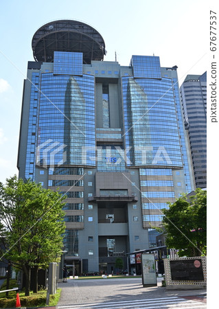 TBS headquarters building (new TBS logo 2020) - Stock Photo [67677537] -  PIXTA