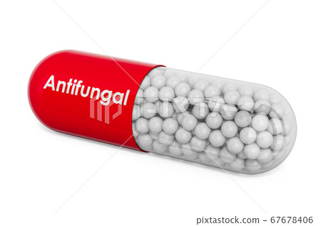 Antifungal Drug, capsule with antifungal 67678406