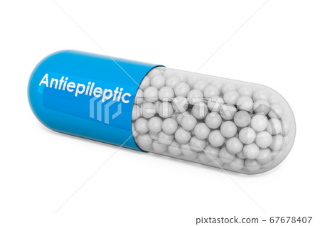 Antiepileptic Drug, capsule with antiepileptic 67678407