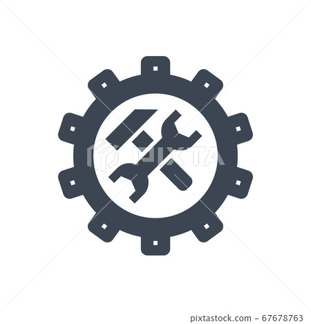 Technical support Vector Glyph Icon - Stock Illustration [67678763] - PIXTA