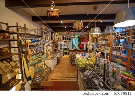 Inside a small foreign general store Inside a small foreign general store 67679811