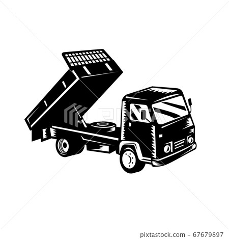 Dump Truck Dumper Truck or Tipper Truck Retro Dump Truck Dumper Truck or Tipper Truck Retro 67679897
