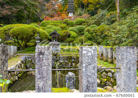 岡田場的奈良秋天景色，以及龍都池和jujuto的景色 67680001