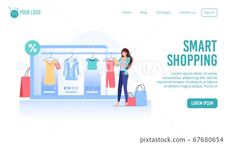 Smart shopping service to buy fashion products Smart shopping service to buy fashion products 67680654