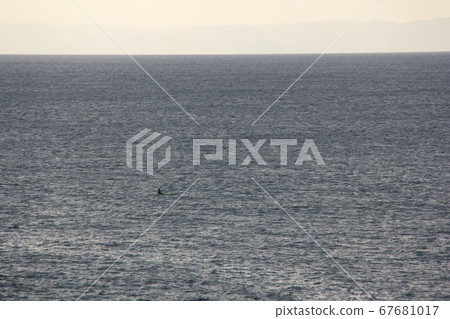 獨自在廣闊的海洋 67681017