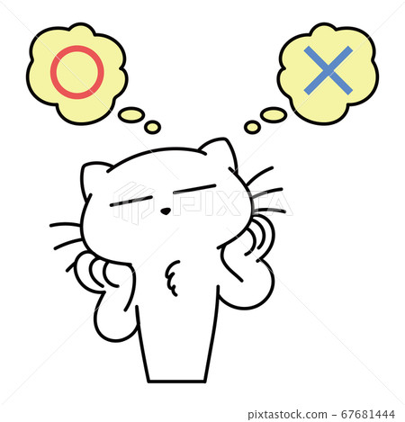 Neko_maru and cross are compared Neko_maru and cross are compared 67681444