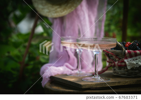 Outdoor summer picnic 67683371